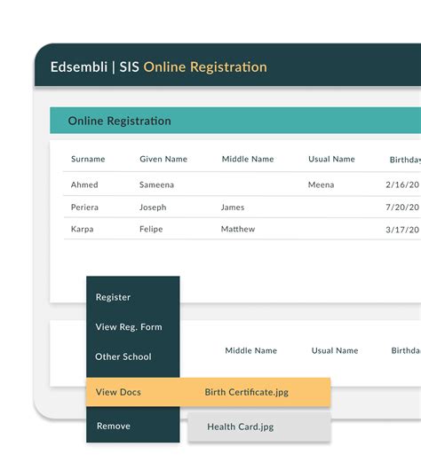 edsembli stl|Student Registration Portal .
